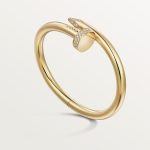 Cartier Juste un Clou bracelet, large model, diamonds